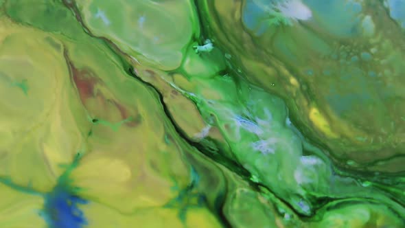 Organic Paint Swirling 