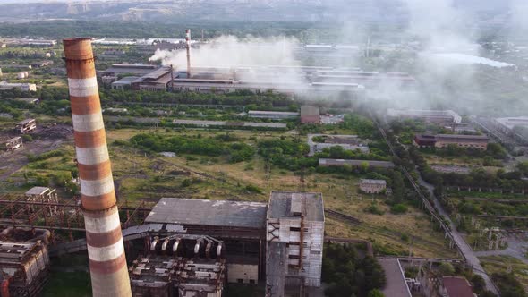 Fly Over The Factory