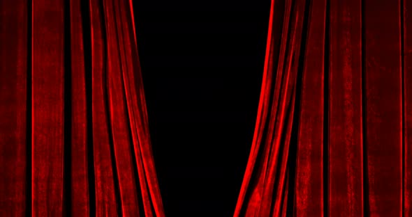 Stage Curtain Open