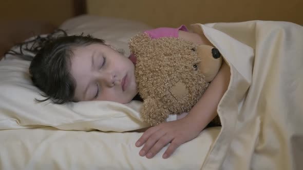 Healthy Sleep of a Beautiful Child.