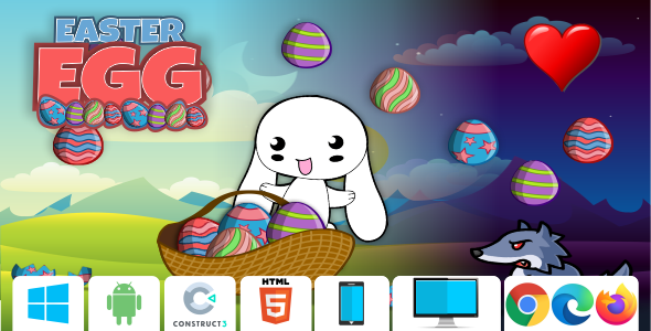 Easter Egg - HTML5 Game (Construct 3)
