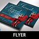 Elegant Valentines Day Banquet Flyer Template Photoshop - GraphicRiver Item for Sale