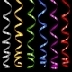 Vector Holiday Serpentine Ribbons Set - GraphicRiver Item for Sale