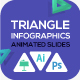 Triangle Animated Infographics - GraphicRiver Item for Sale
