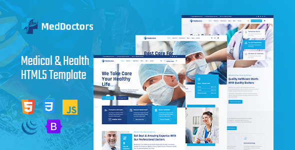 MedDoctors - Medical & Health HTML5 Template