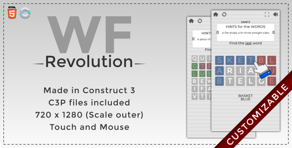 WF Revolution - HTML5 Casual game