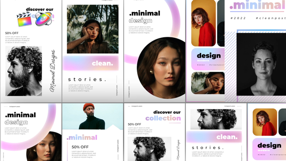 Modern Minimalist Posts and Stories alt