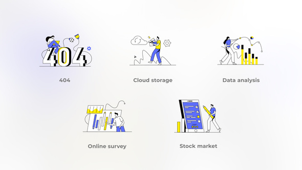 Cloud storage - Minimal concept