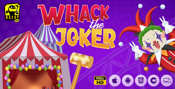 Whack The Joker - Amusement Game (Construct)
