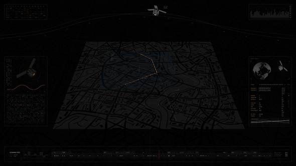 Satellite Tracking Screen 4K (3 items)