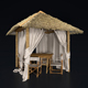 Bamboo gazebo Bower - 3DOcean Item for Sale