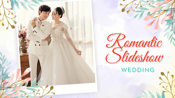 Romantic Wedding Slideshow 4K (MOGRT)
