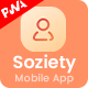 Soziety - Social Network Mobile App Template ( Bootstrap 5 + PWA ) - ThemeForest Item for Sale
