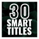 Smart Titles Pack - VideoHive Item for Sale