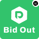 Bidout - Bid and Auction Multivendor Next.js Template + RTL - ThemeForest Item for Sale