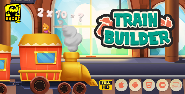 Train Builder - Advanced Math Practice (Construct) Fun Game