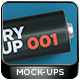 Battery Mockup 001 - GraphicRiver Item for Sale