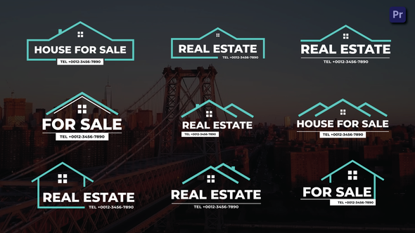 Real Estate Lower Thirds | Premiere Pro