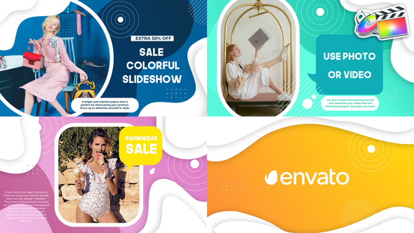 Sale Colorful Promo | FCPX alt