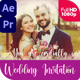 Watercolor Wedding Invitation || Wedding Slideshow || MOGRT - VideoHive Item for Sale
