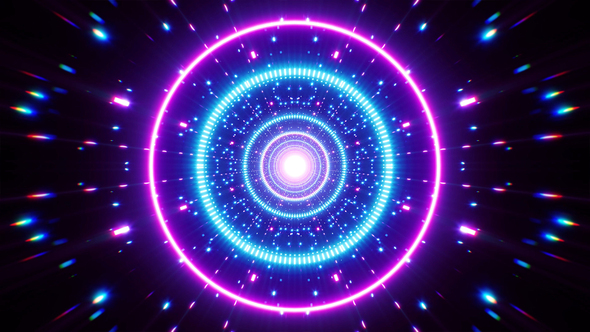 Neon Music Background Loop