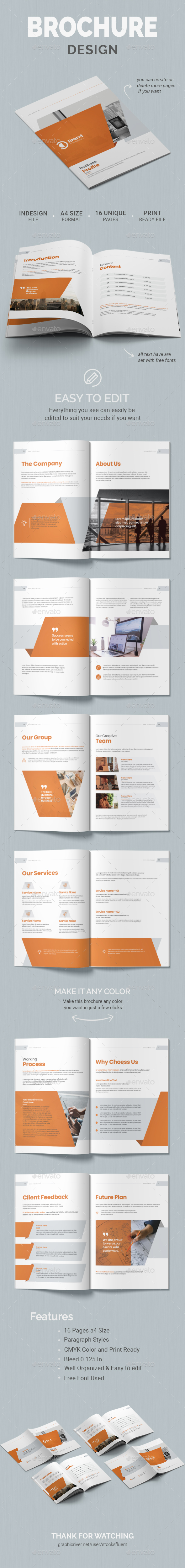 Business Brochure Template - InDesign