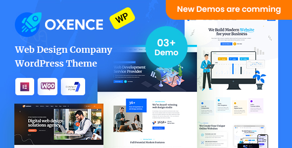 Attract Buyers with Oxence – A Captivating Elementor WordPress Theme for Web Design Agencies
