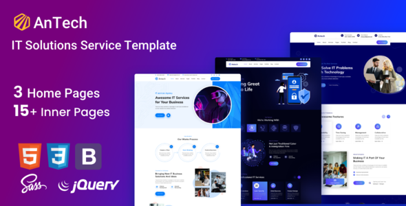 Antech – IT Solutions HTML Template