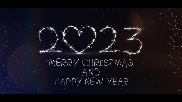 Sparkler Christmas Card | After Effects alt