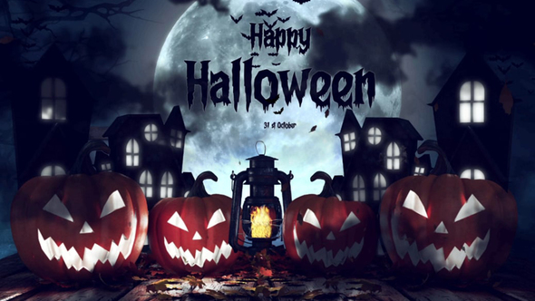 Halloween Intro | Happy Halloween MOGRT
