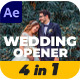 Wedding Invitation Opener | 4 IN 1 - VideoHive Item for Sale