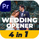 Wedding Invitation Opener | MOGRT | 4 IN 1 - VideoHive Item for Sale