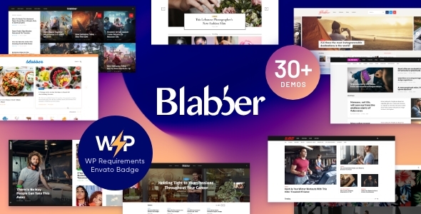 Blabber | Elementor Blog & News Magazine Theme