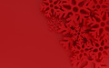 Christmas background red snowflakes. Merry Christmas card illustration on red background. - PhotoDune Item for Sale