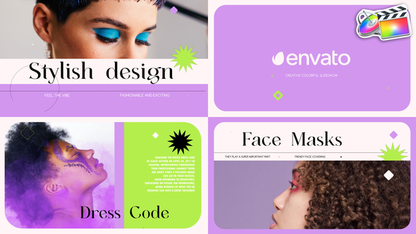 Stylish Frame Slideshow for FCPX alt