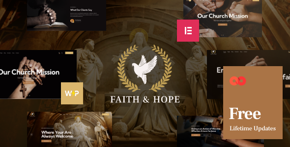 Faith & Hope | A Modern Church & Religion Non-Profit WordPress Theme