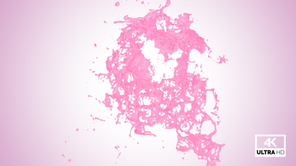 Strawberry Milkshake Explosion Crown Splash alt