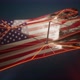 Shattered US Flag Waving - VideoHive Item for Sale