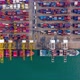 Timelapse Container ship at industrial port  import export commercial trade global business logistic - VideoHive Item for Sale