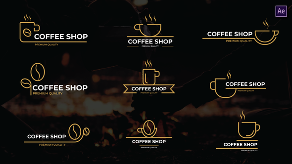 Coffee Titles | After Effects