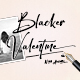 Blacker Valentine - GraphicRiver Item for Sale