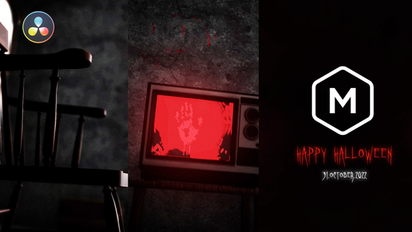 Halloween Horror Logo Reveal