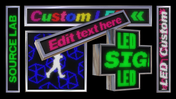 Custom LED signs