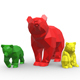 bear family - 3DOcean Item for Sale