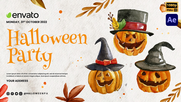 Halloween Party Invitation