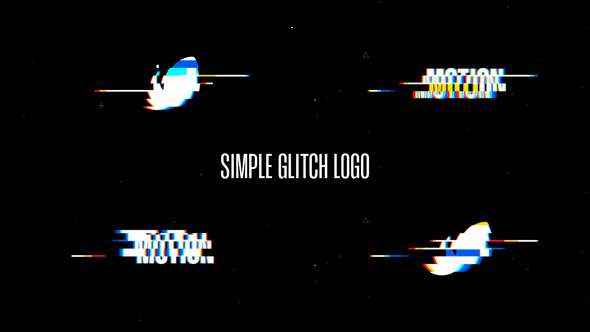 Simple Glitch Logo