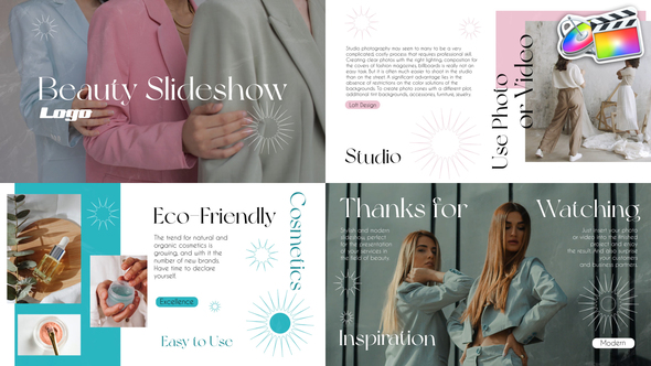 Beauty Modern Slideshow | FCPX alt