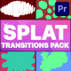 Colorful Splat Transitions | Premiere Pro MOGRT - VideoHive Item for Sale