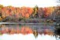 Beautiful Fall foliage water reflection on the lake - PhotoDune Item for Sale