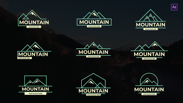 Mountain Titles | After Effects